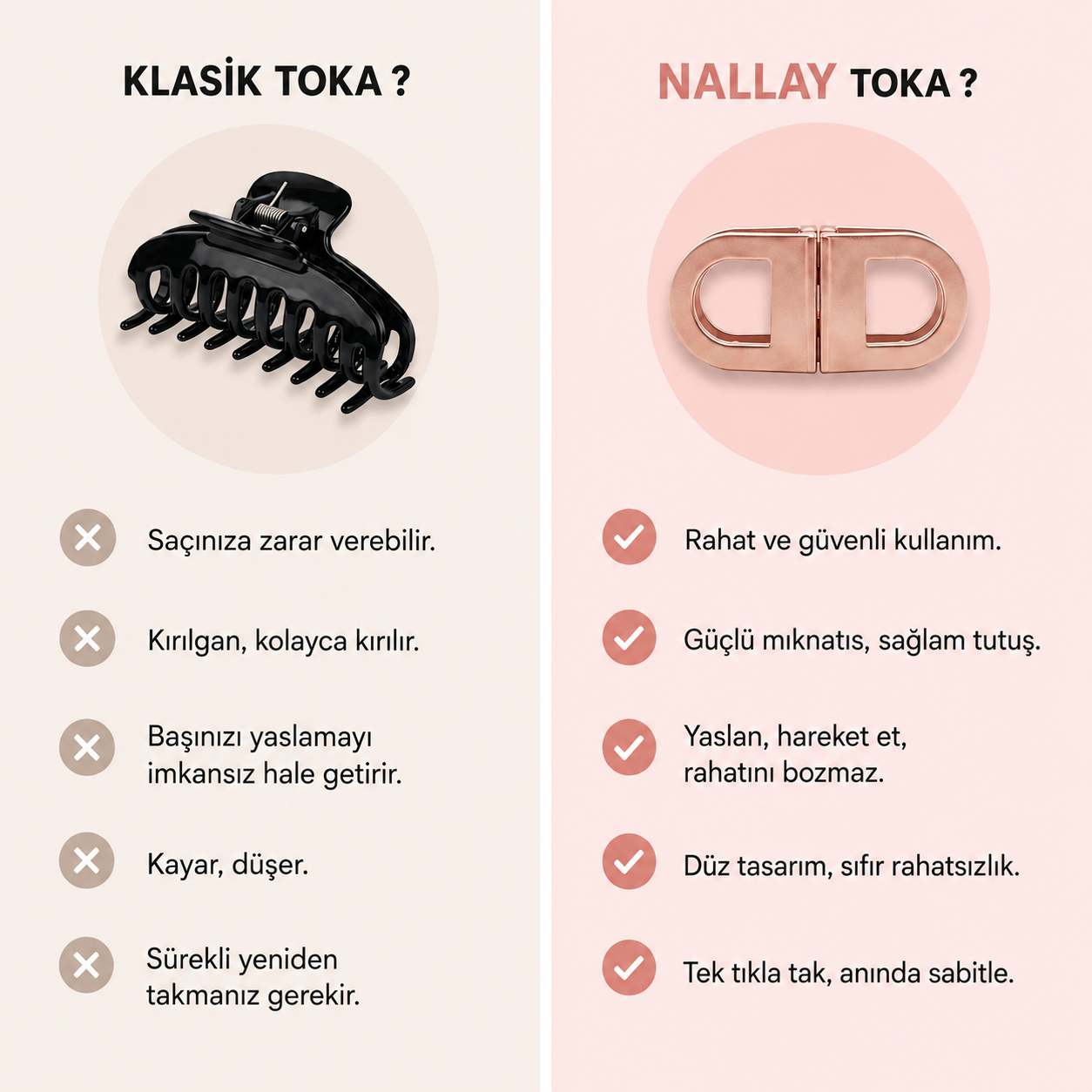 NALLAY  Manyetik Kelepçe